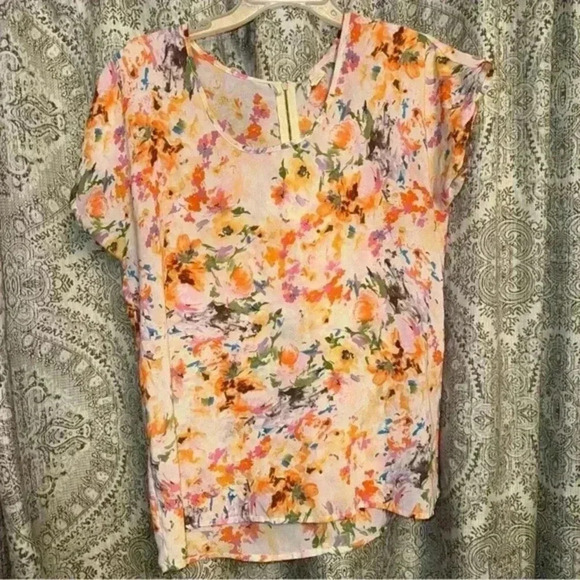 Japana Tops - Japana Woman’s M Floral Blouse